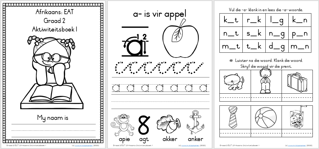 Graad 2 Afrikaans (EAT) Aktiwiteitboek 1 - Image 2