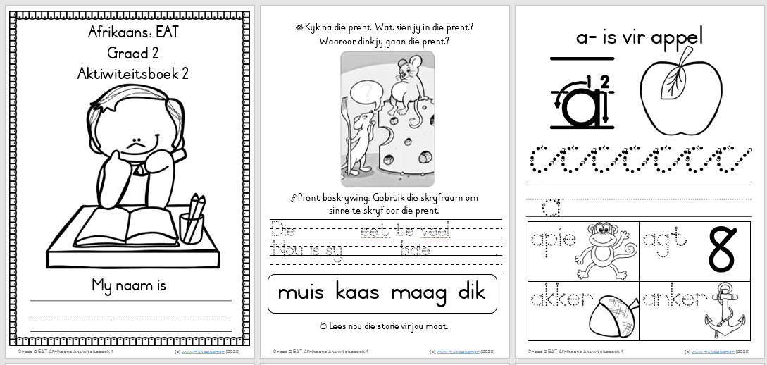 Graad 2 Afrikaans (EAT) Aktiwiteitboek 2 - Image 2