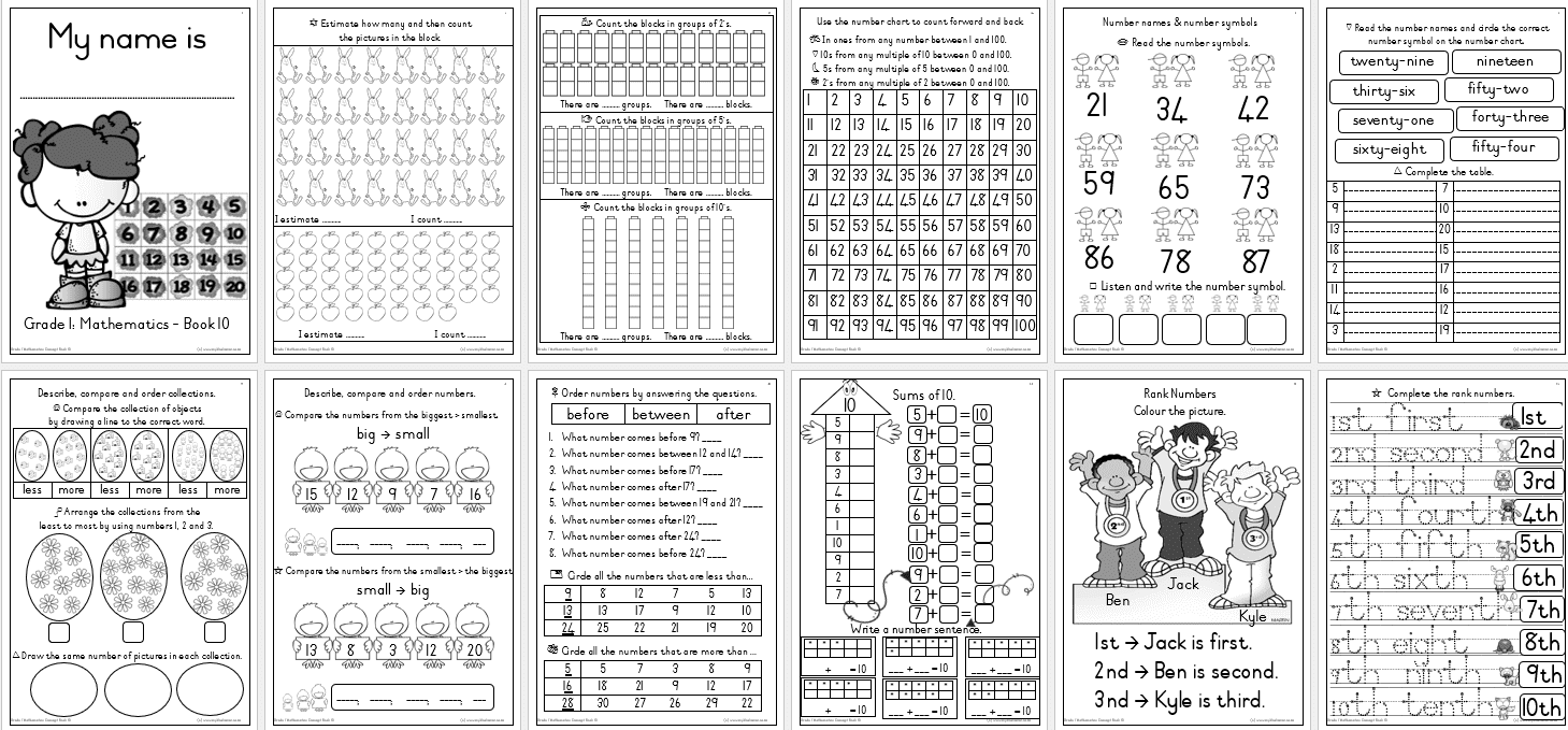 Grade 1 Mathematics Learner's Book Term 4 - Image 2