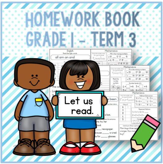 Homework Books Grade 1 Homework Book Term 3 - My Klaskamer