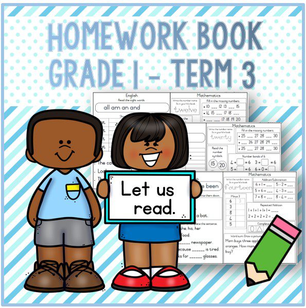Grade 1 Homework Book Term 3 - My Klaskamer