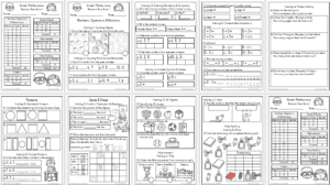 (2024) Grade 1 Mathematics Term 1 ASSESSMENT - My Klaskamer