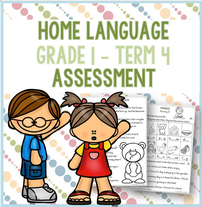 (2023) Grade 1 Home Language Term 4 ASSESSMENT - My Klaskamer