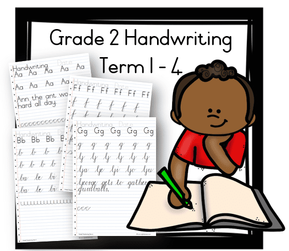 Handwriting Grade 2 Term 1-4 - My Klaskamer