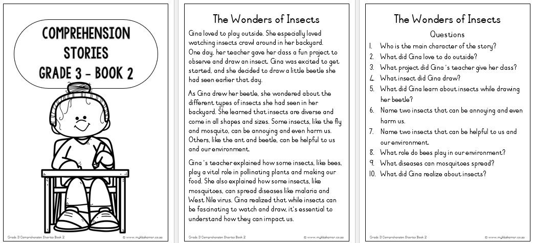 Grade 3 Life Skills Comprehension Stories 2 - Image 2