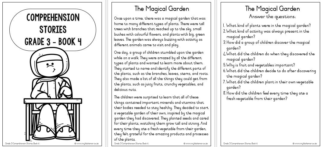 Grade 3 Life Skills Comprehension Stories 4 - Image 2