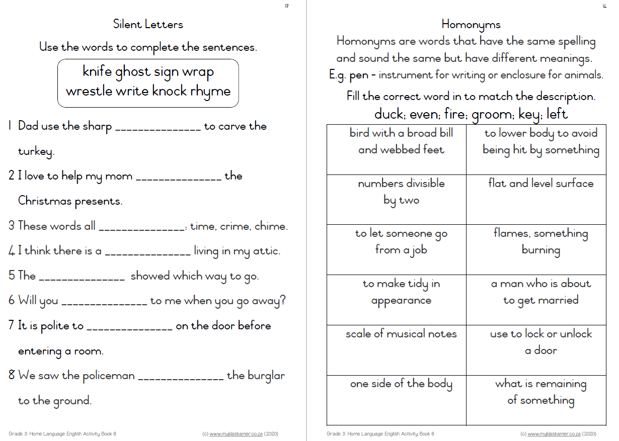 Grade 3 Home Language (ENG) Activity Book Term 3 - Image 4