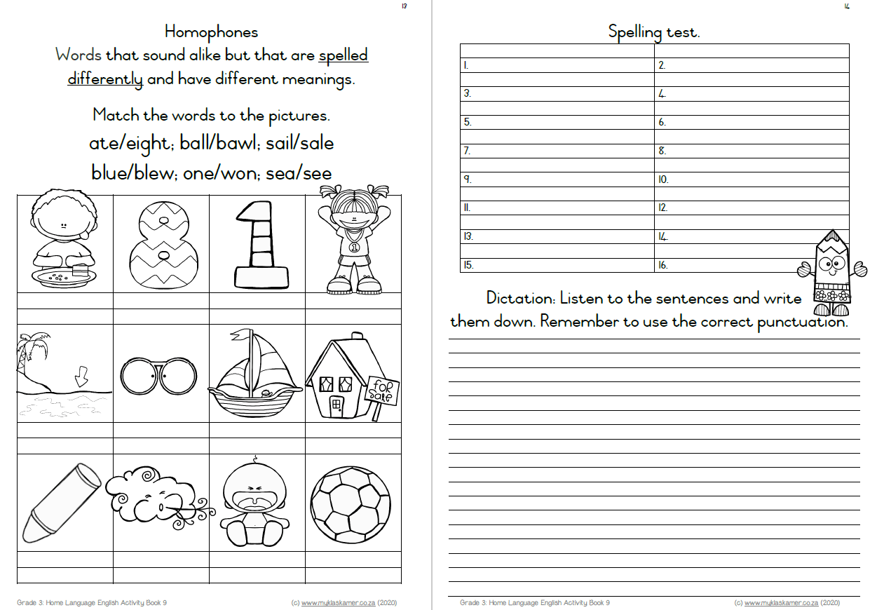 Grade 3 Home Language (ENG) Activity Book Term 3 - Image 6