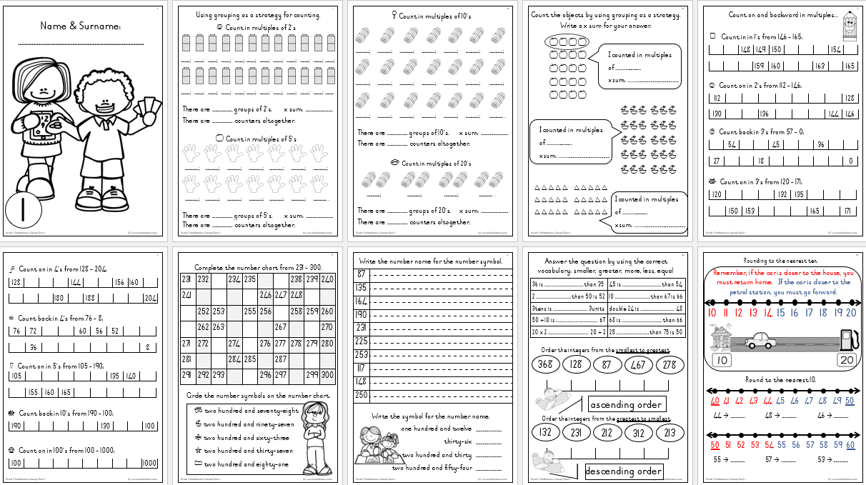 Grade 3 Mathematics Learner’s Book Term 1 - Image 2