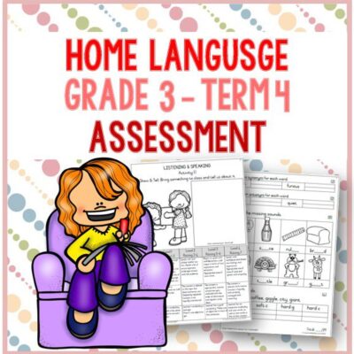 (2023) Grade 3 Home Language Term 4 ASSESSMENT