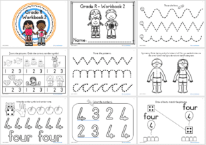 Number Two Grade R Works Grade R Mathematics Workbook 2 - My Klaskamer
