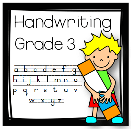 Handwriting Grade 3: Term 1-4