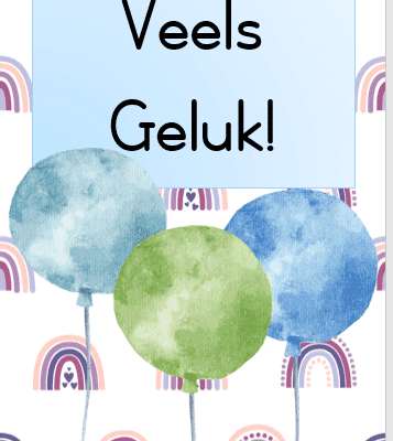 Hasie Verjaardagkaart