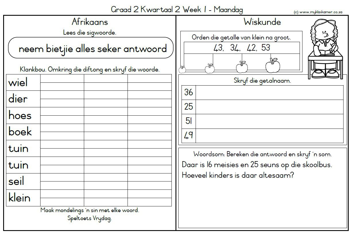 Graad 2 Huiswerkboek Kwartaal 2 - Image 2