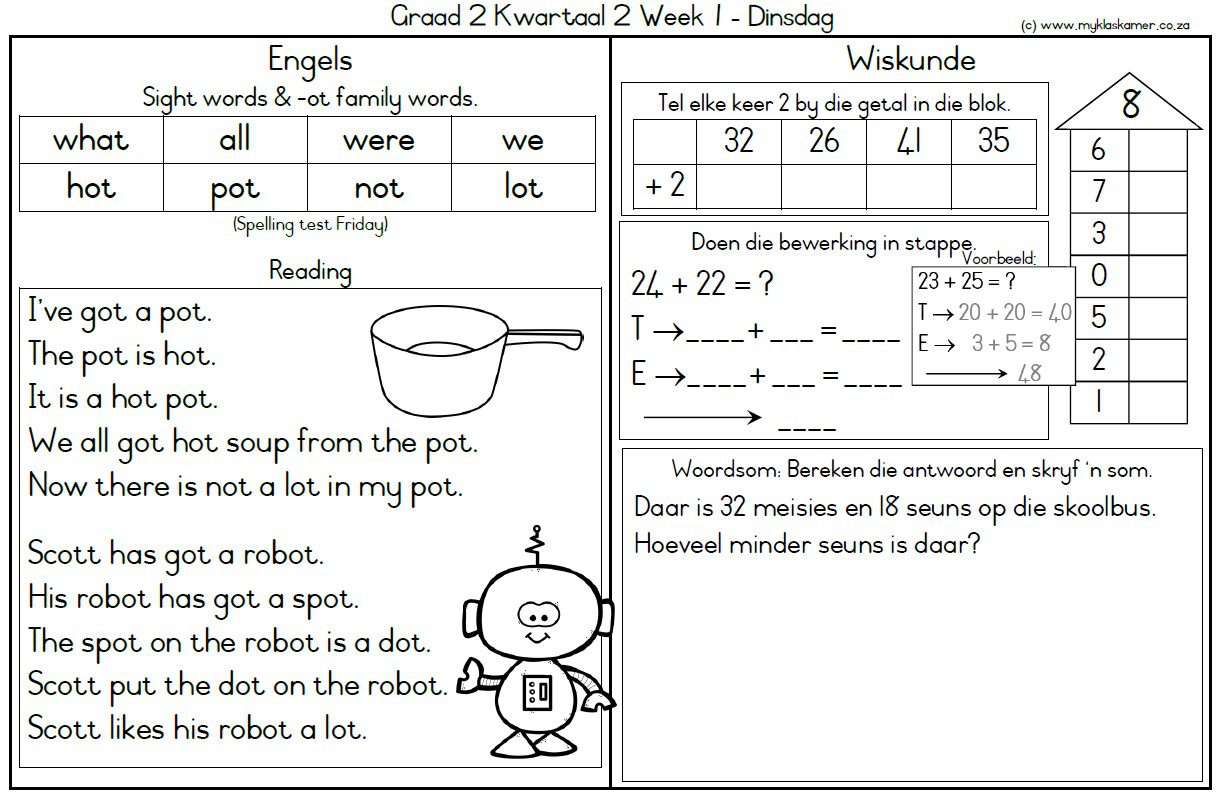 Graad 2 Huiswerkboek Kwartaal 2 - Image 3