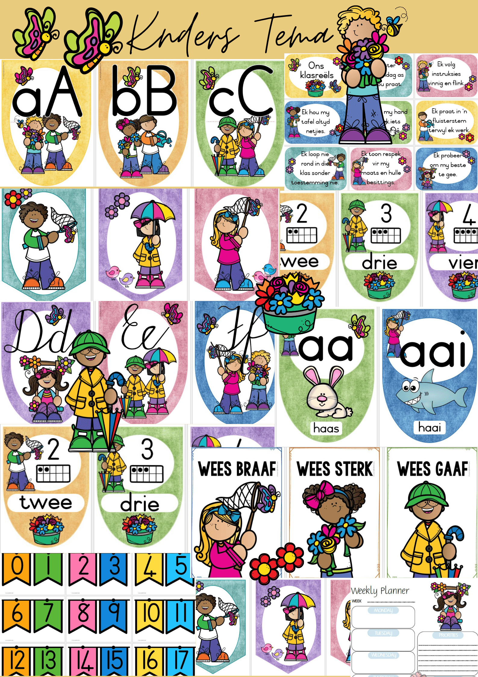 Kinders Klaskamer Tema