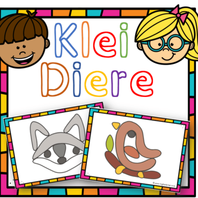 Klei Diere/Playdough Animals