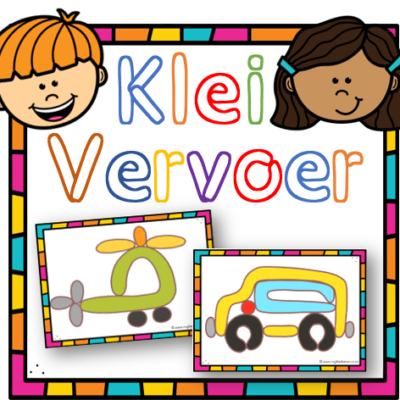 Klei Vervoer/Playdough Transport
