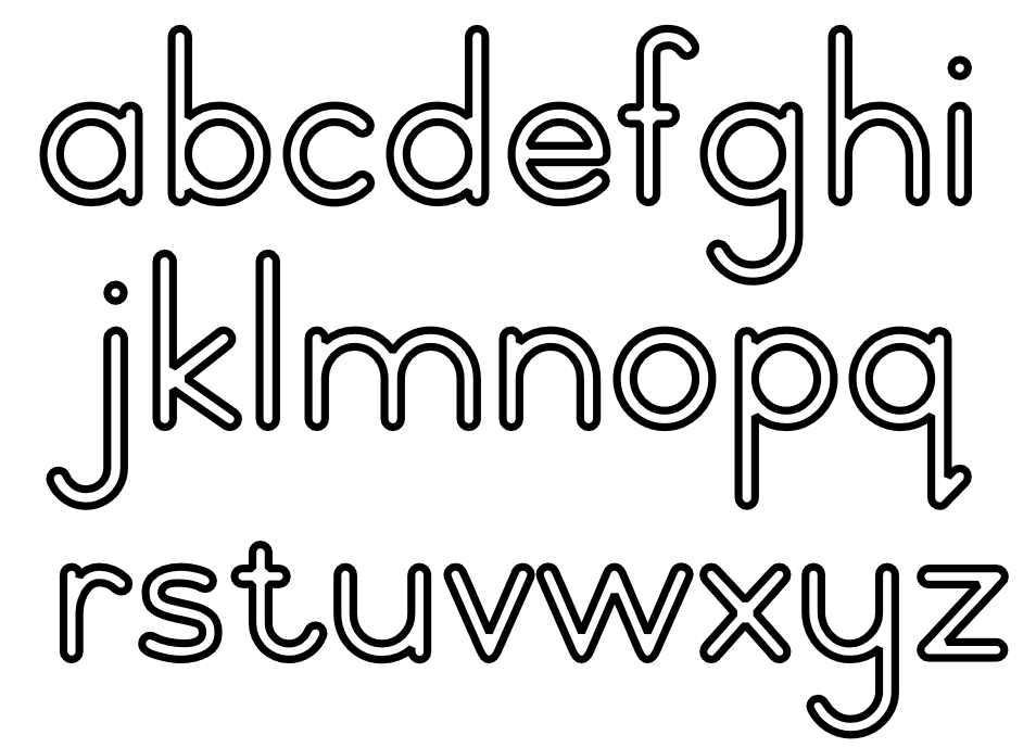 Lettervorming: Trek letters na - Image 2