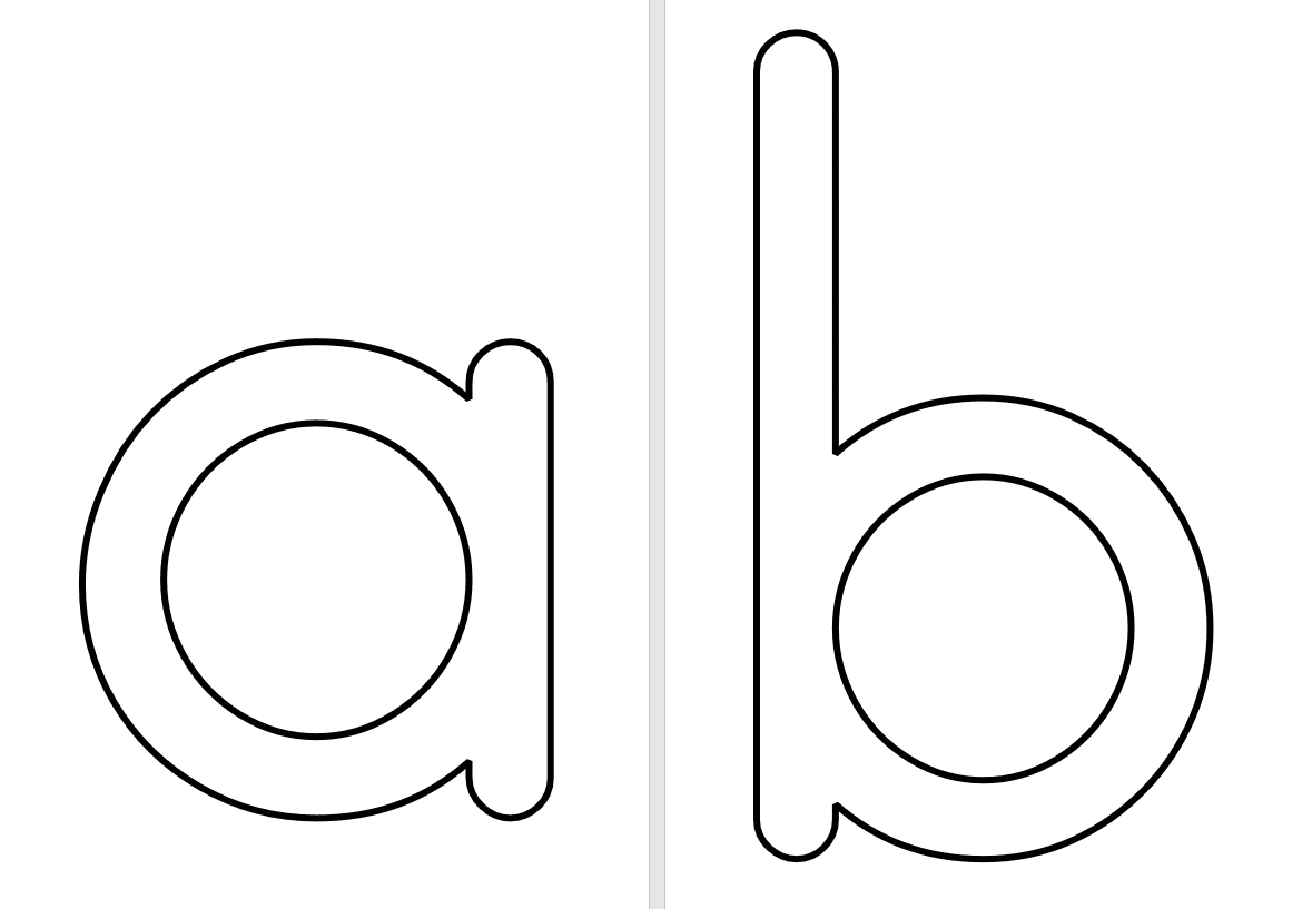 Lettervorming: Trek letters na - Image 5