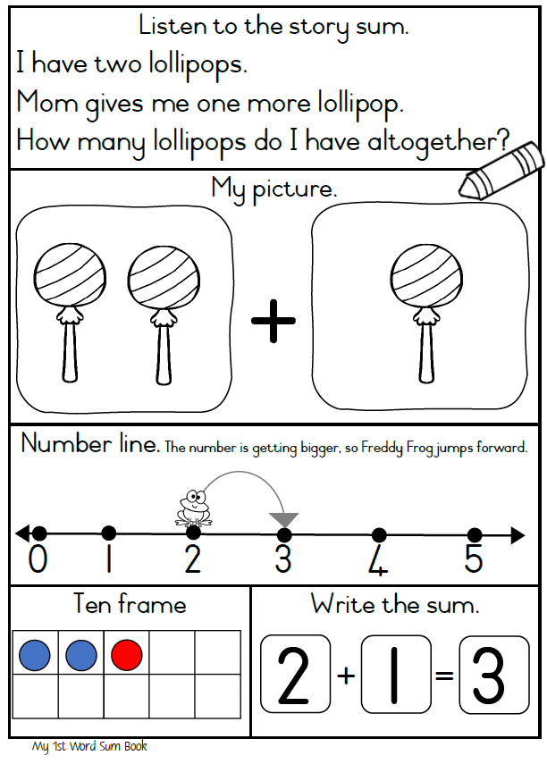 My 1st Word Sum Book - Image 2