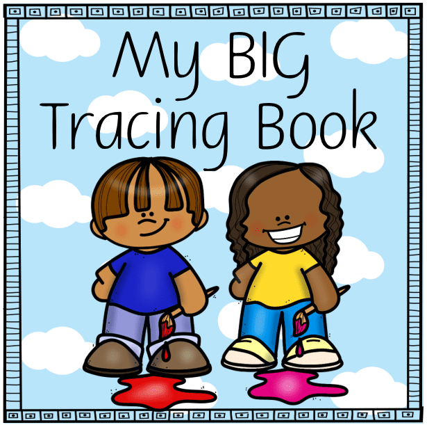 My BIG Tracing Book/My GROOT Natrek Boek