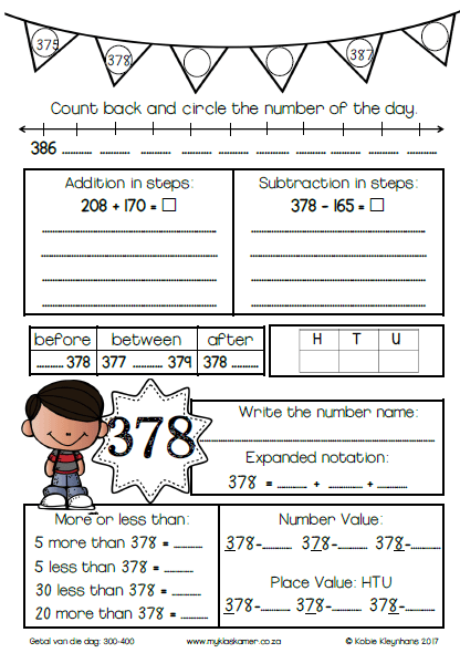 Number of the day 301-399 - Image 6