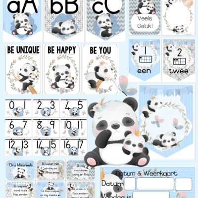 Panda Klaskamer Tema