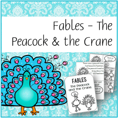 Fables: The Peacock and the Crane