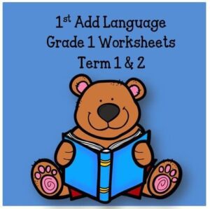 Worksheets English First Additional Language Grade 1 Term 1&2 – My ...