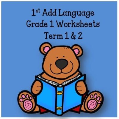 Worksheets English First Additional Language Grade 1 Term 1&2