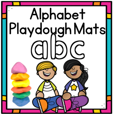 Alphabet Playdough Mats