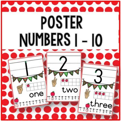 Poster: Numbers 1-10