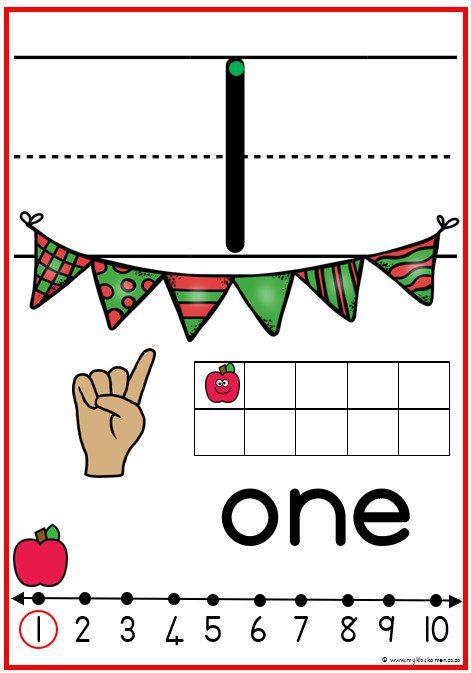 Poster: Numbers 1-10 - Image 2