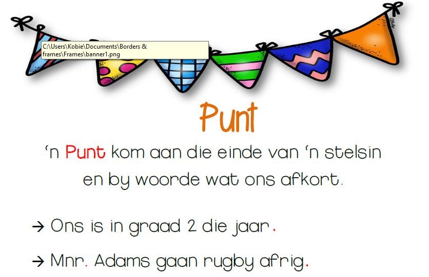 Plakkaat: Leestekens - Image 2