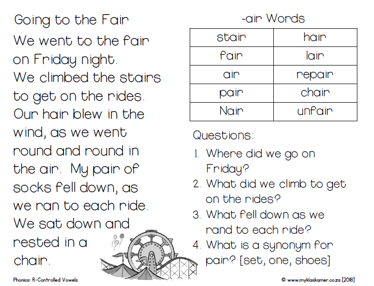 Phonic Stories: R-Controlled Vowels - Image 2
