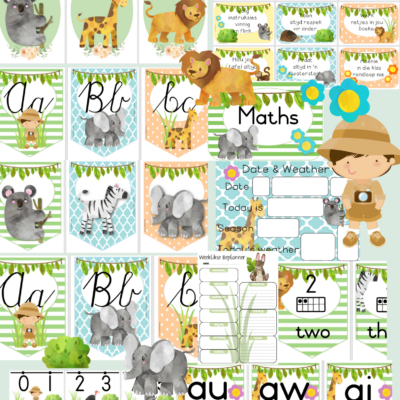 Safari Classroom Theme
