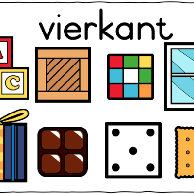 Plakkaat 2-D Vorms/Poster 2-D Shapes