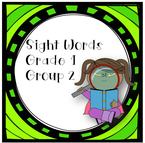 Book 2: Sight Words 1-50 Worksheets