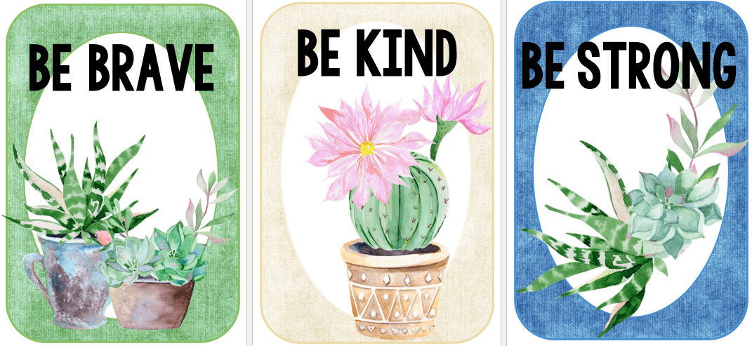 Cactus Classroom Theme - Image 2