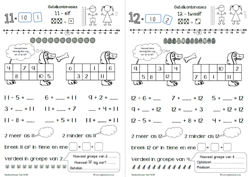 Graad 2 Getalkombinasies Taak 2 Getal 11 20 My Klaskamer graad-2-getalkombinasies-taak-2-getal-11-20-my-klaskamer