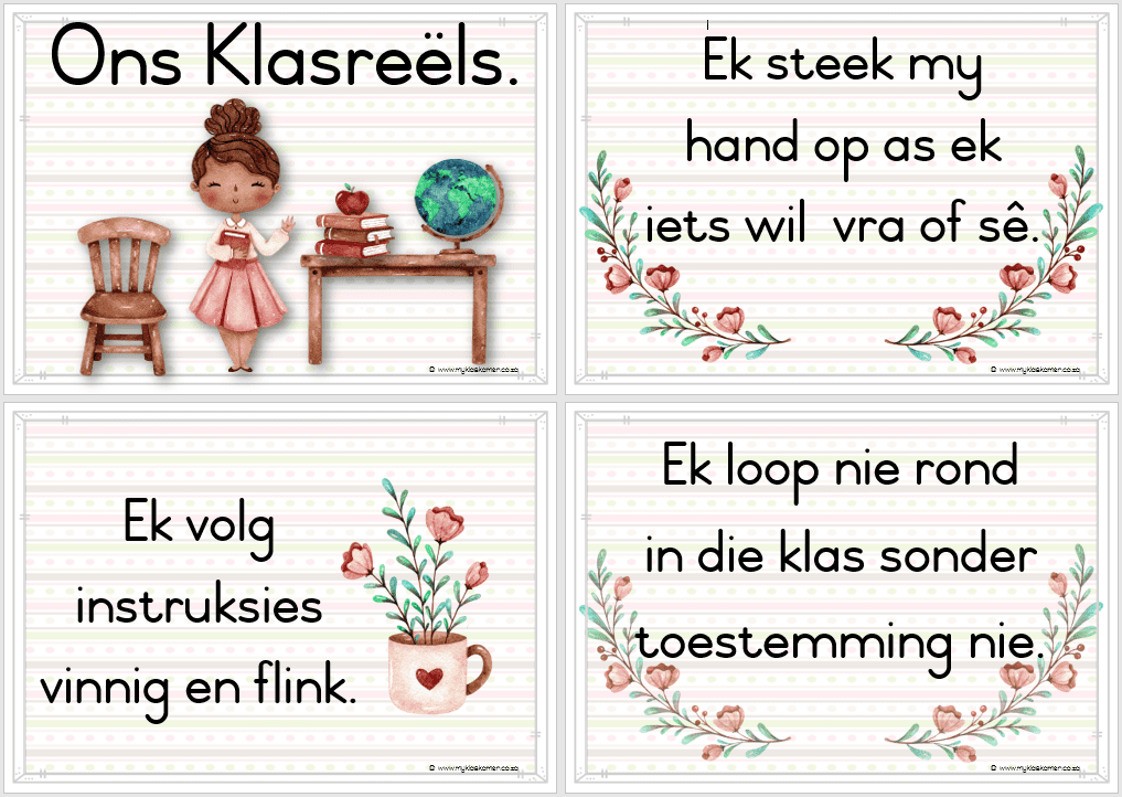 Teacher Inspire Klasreëls