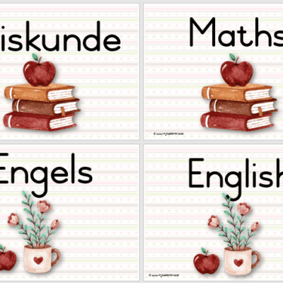 Teacher Inspire Opskrifte/Headings