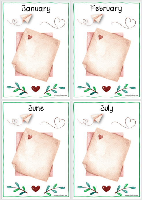 Teacher Inspire Birthday Chart