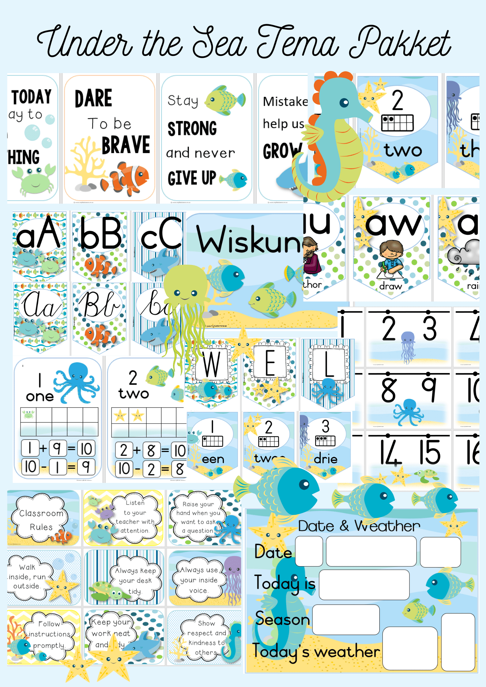 Under the Sea Classroom Theme My Klaskamer under-the-sea-classroom-theme-my-klaskamer