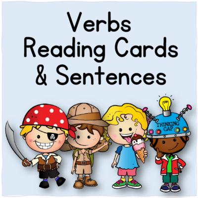 Verbs: Reading Cards & Sentences