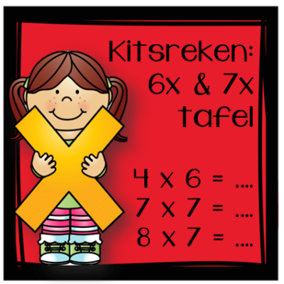 Kitsreken: Vermenigvuldig met 6x & 7x tafel