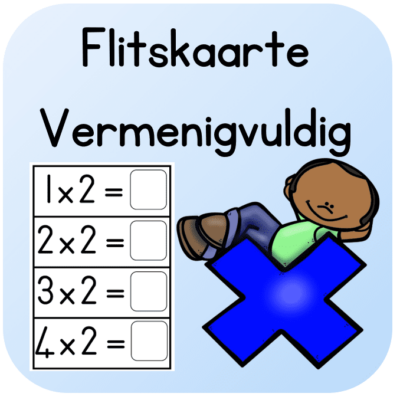 Flitskaarte Vermenigvuldiging