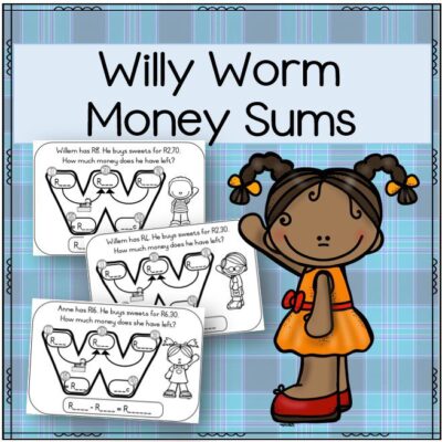 Willy Worm Money Sums to R20