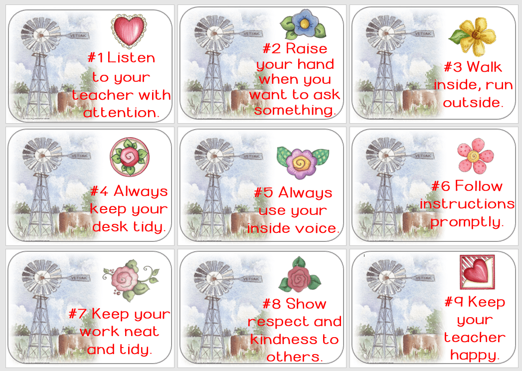 Windpump Classroom Rules - Image 3